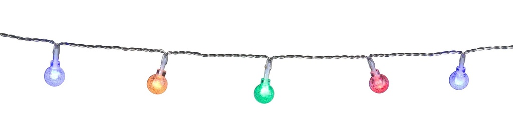 [871125233407] GRUNDIG Christmas 20 LED Mini Bauble String Lights 2.2M