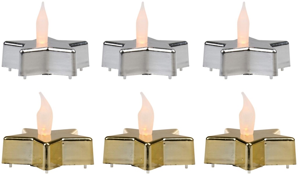 GRUNDIG Christmas LED Star Candle Warm Light