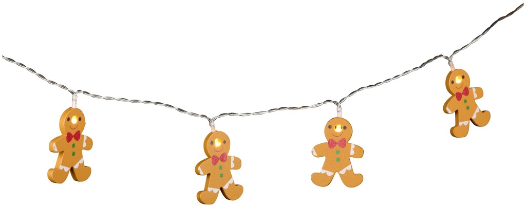 [871125242920] GRUNDIG Christmas String Light Gingerbread LED