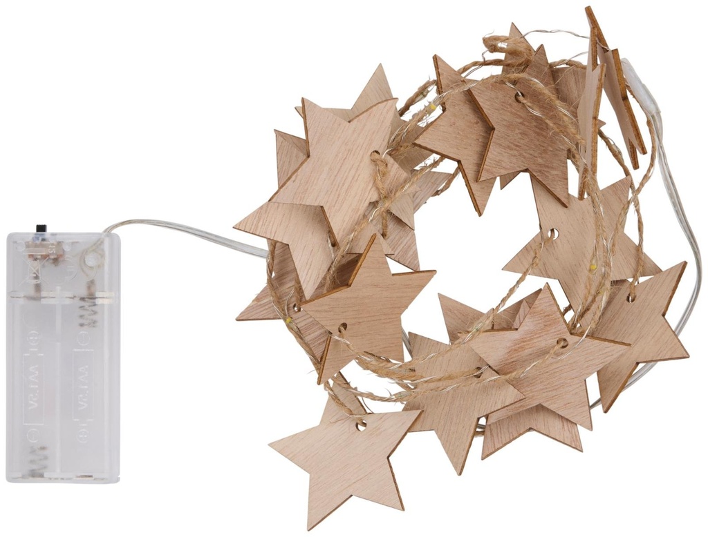 GRUNDIG Christmas String Lights LED 20 Star Twine Wire