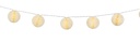 GRUNDIG Light String Paper Ball 10 LED Warm White