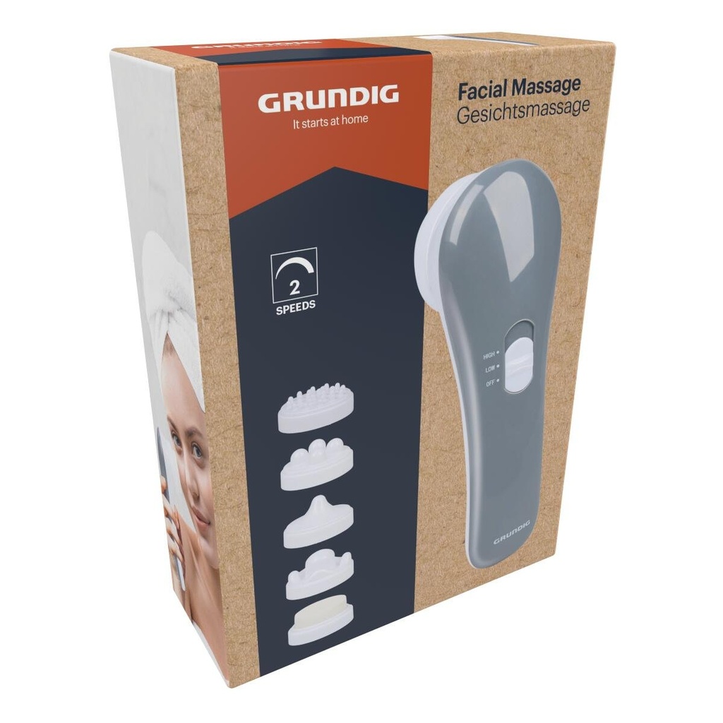 GRUNDIG Facial Massager Battery Operated