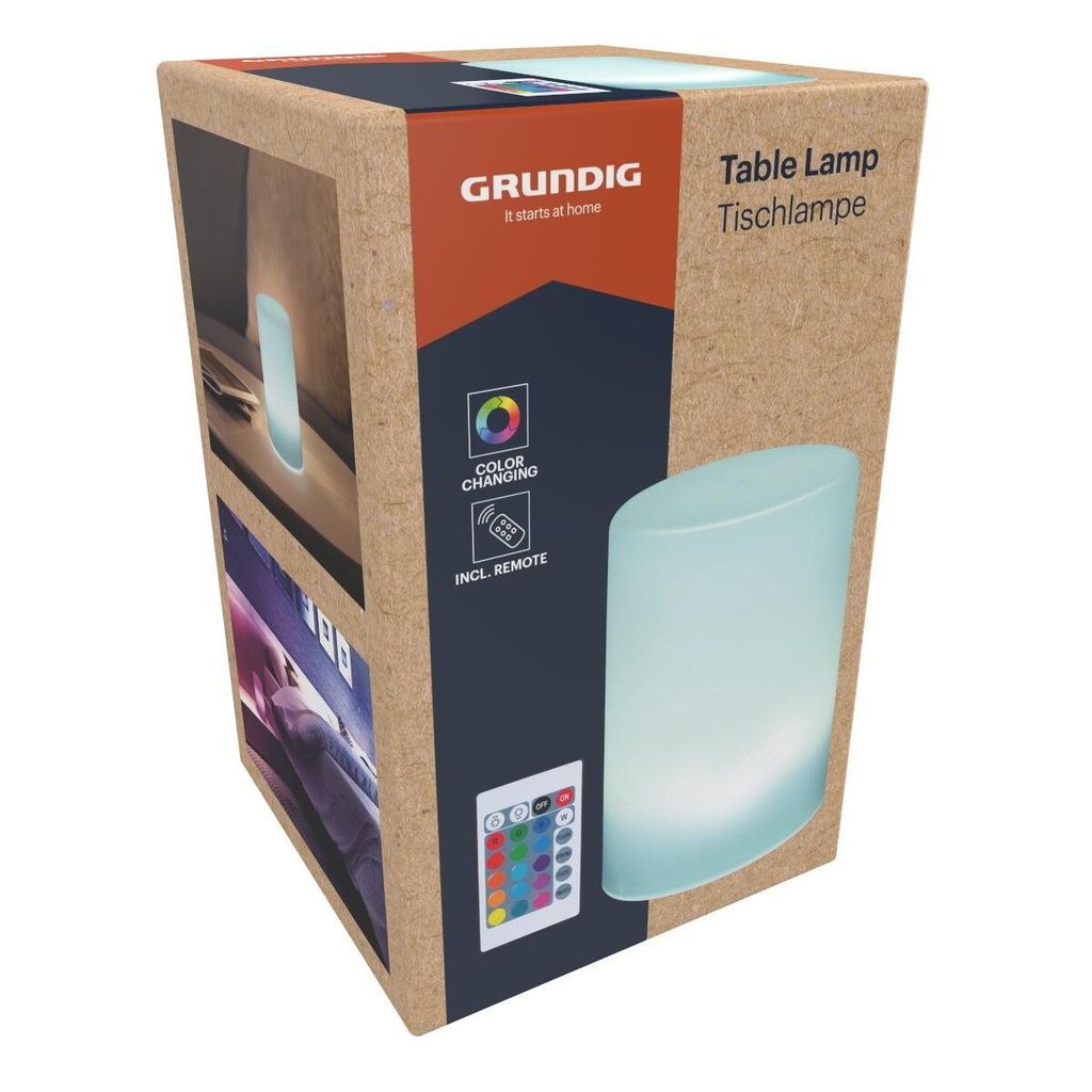 GRUNDIG RGB Table Lamp with Remote Control