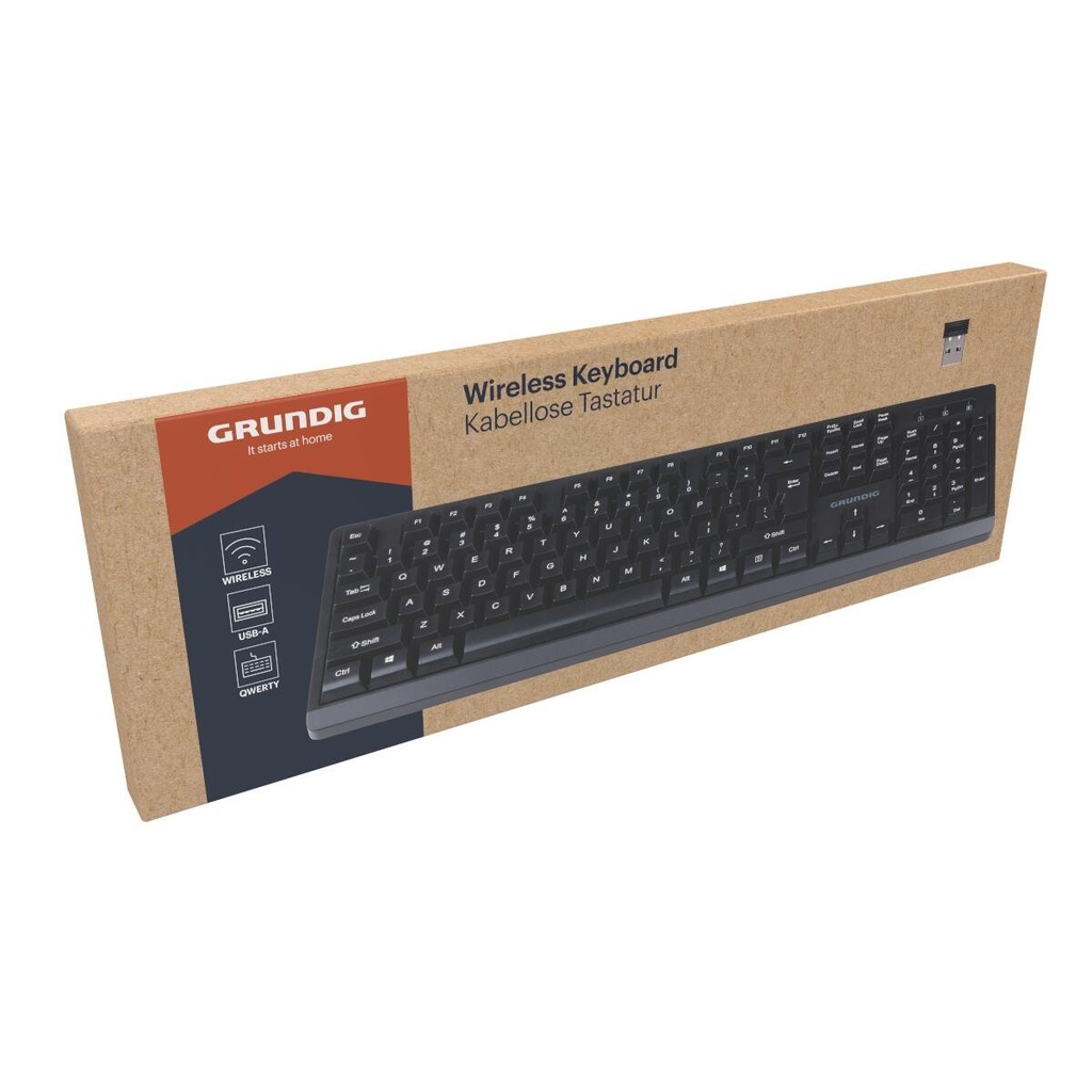 GRUNDIG Wireless Keyboard 438x136x27mm