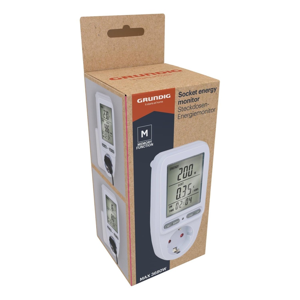 GRUNDIG Socket Energy Monitor 230V