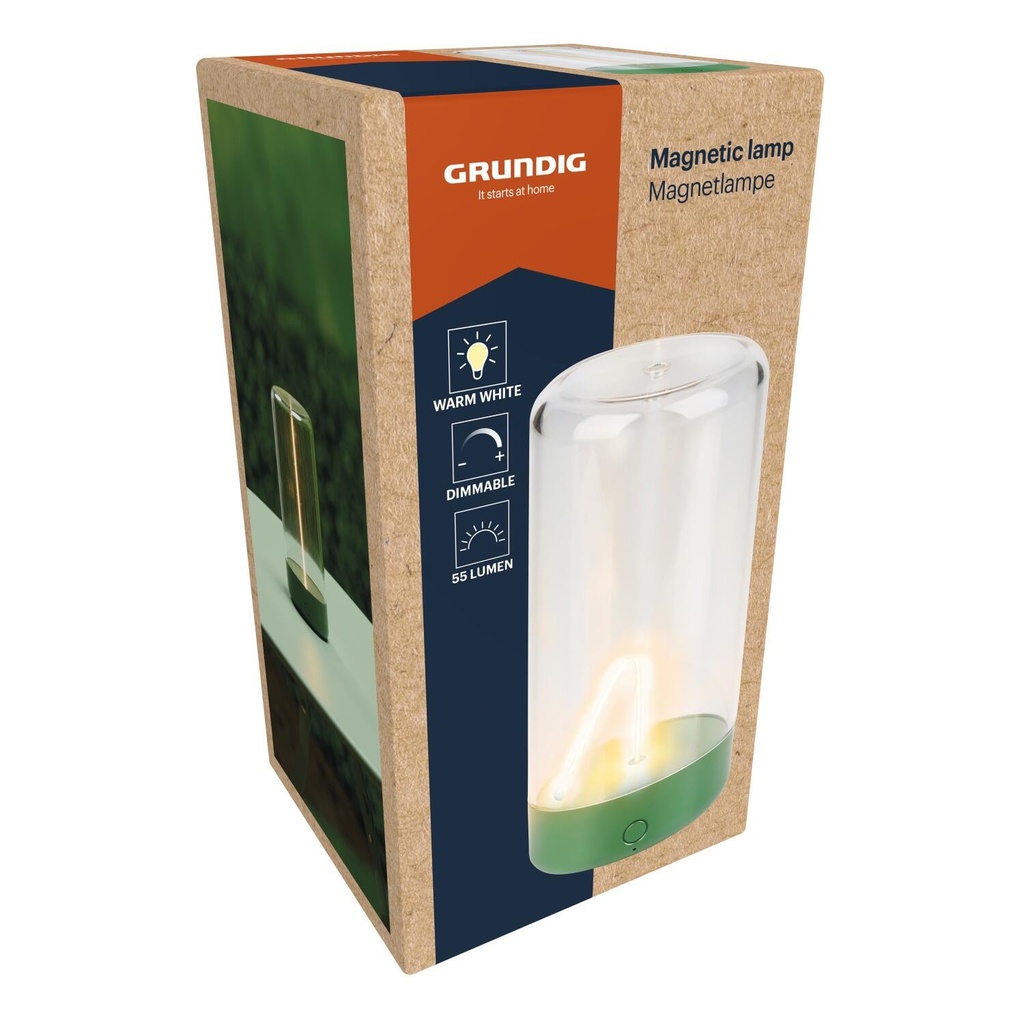 [871125243102] GRUNDIG Magnetic Mini Rechargeable Lamp
