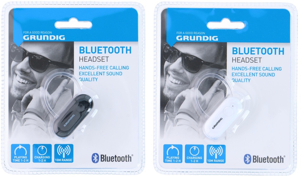 GRUNDIG Bluetooth Headset 60mAh Rechargeable Battery