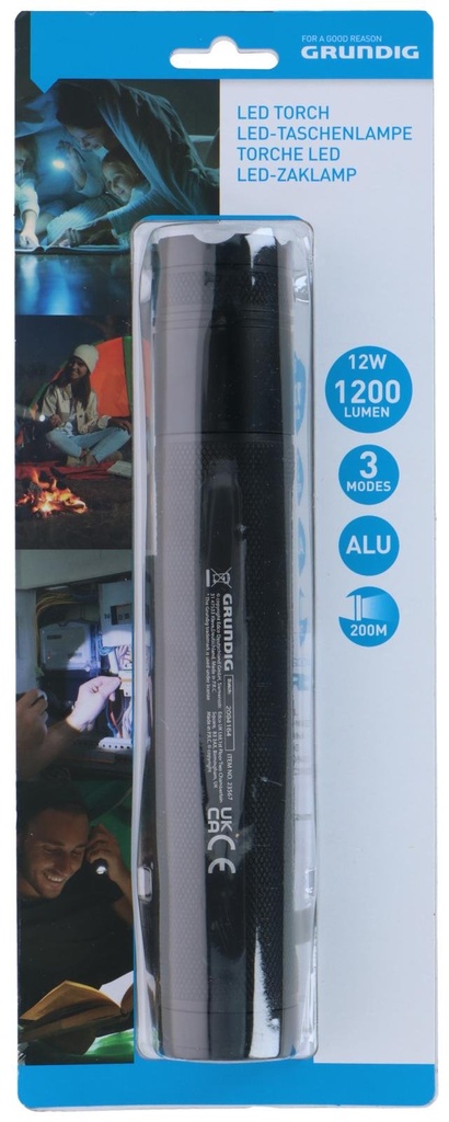 GRUNDIG Torch LED 12W 1200 Lumen