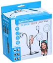 GRUNDIG Selfie Light Ring 2-in-1 for Smartphone