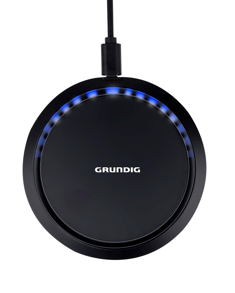 GRUNDIG Wireless Charger 10W Type-C Black/White