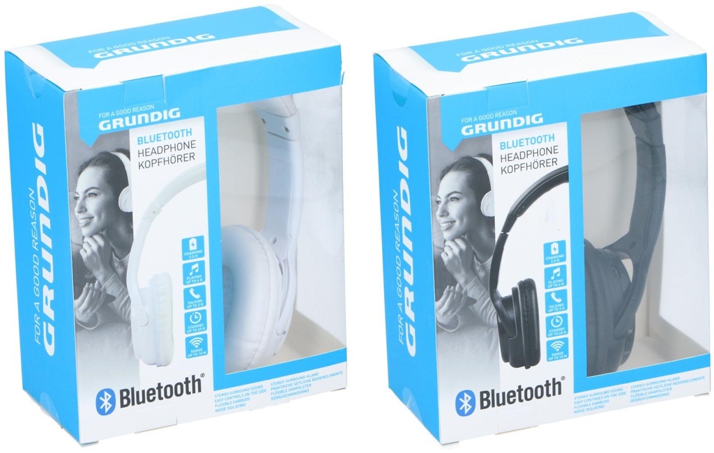 GRUNDIG Bluetooth Headphone 150mAh