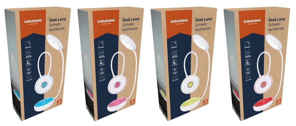 GRUNDIG Foldable Book Lamp LED