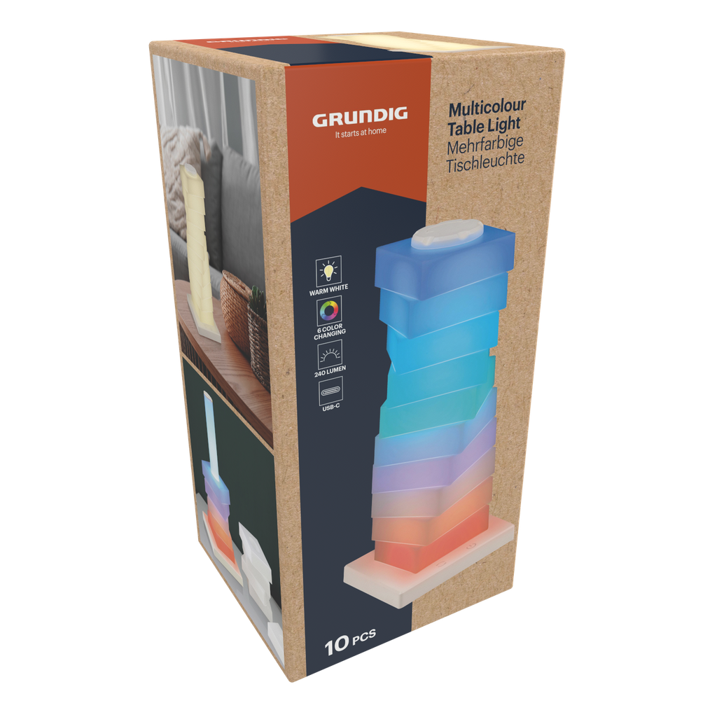 GRUNDIG Table Lamp DIY 25.5x11.5cm