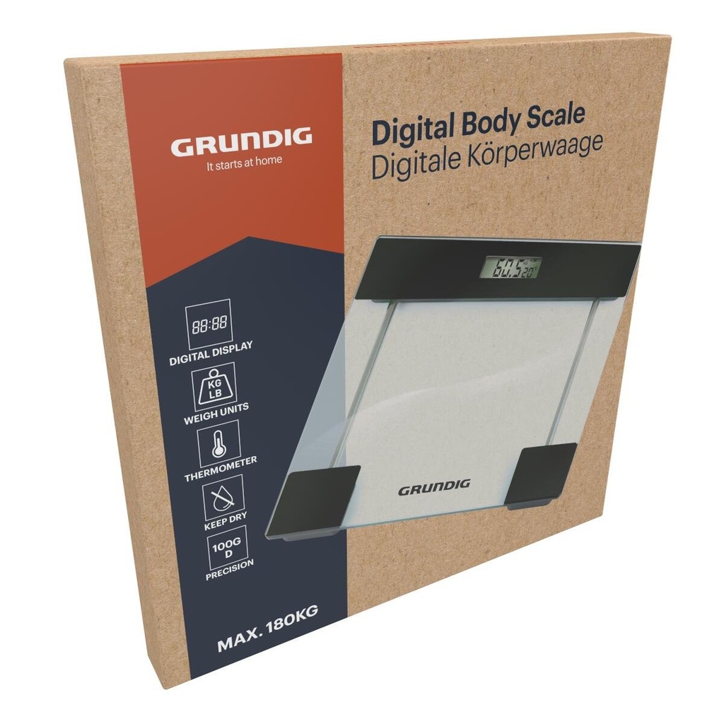 GRUNDIG Digital Body Scale 180kg