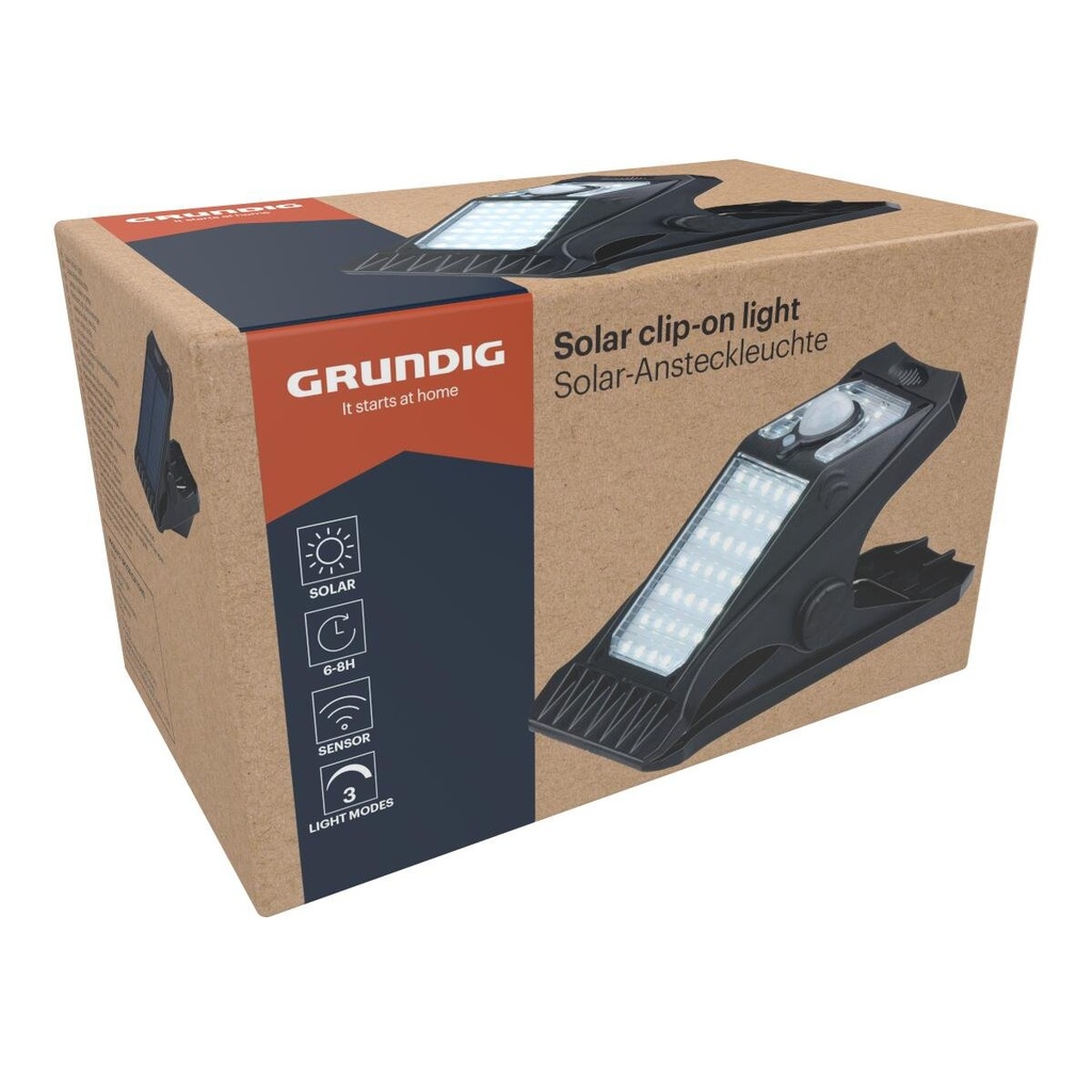 GRUNDIG Solar Clip-On Light