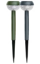 GRUNDIG Solar Garden Light Round Ø6x25.5cm