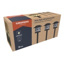 GRUNDIG Solar Garden Light With Ground Spike LED