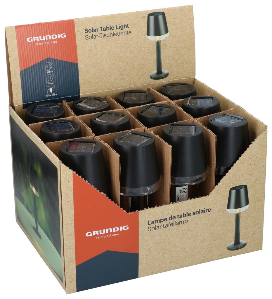 [871125226186] GRUNDIG Solar Table Light
