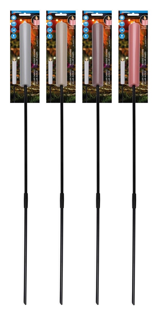 GRUNDIG Solar Garden Candle LED