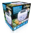 GRUNDIG Solar Garden Light Ceramic Pot Ø10x7cm