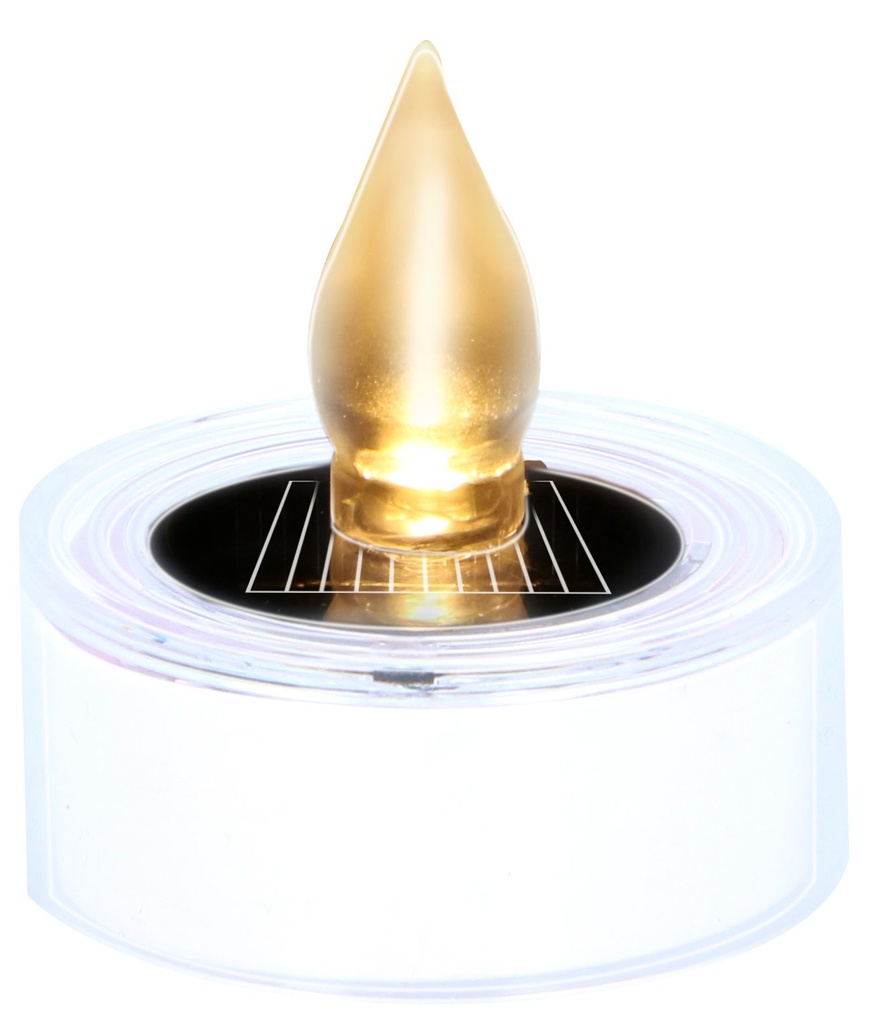 GRUNDIG Flickering Solar Tealights D5cm