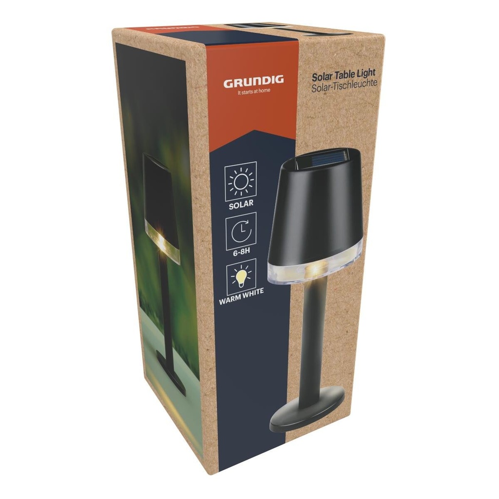 GRUNDIG Solar Table Light Ø8xH21.3cm