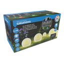 GRUNDIG Solar Garden Light 5 Balls Colour Changing