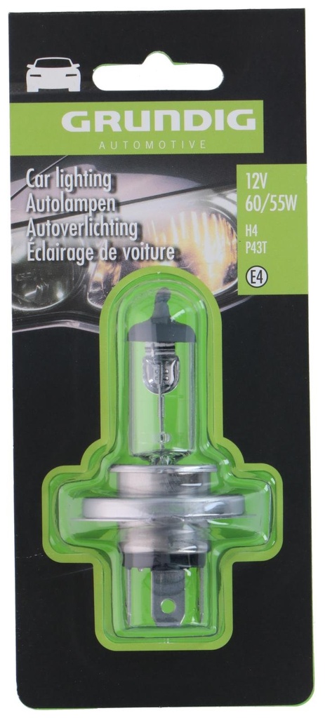 GRUNDIG AUTOMOTIVE Car Bulb H4 P43t 12V 60/55W