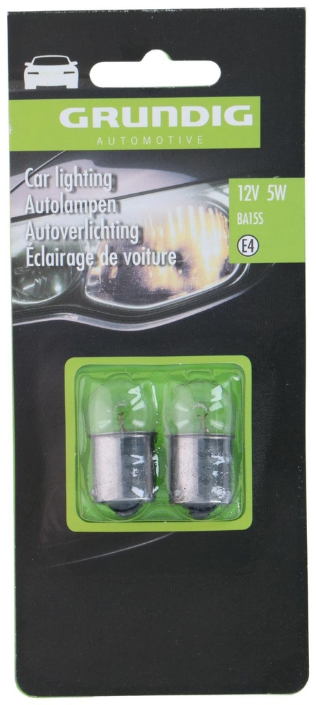 GRUNDIG AUTOMOTIVE Car Bulb 12V 5W BA15S E4
