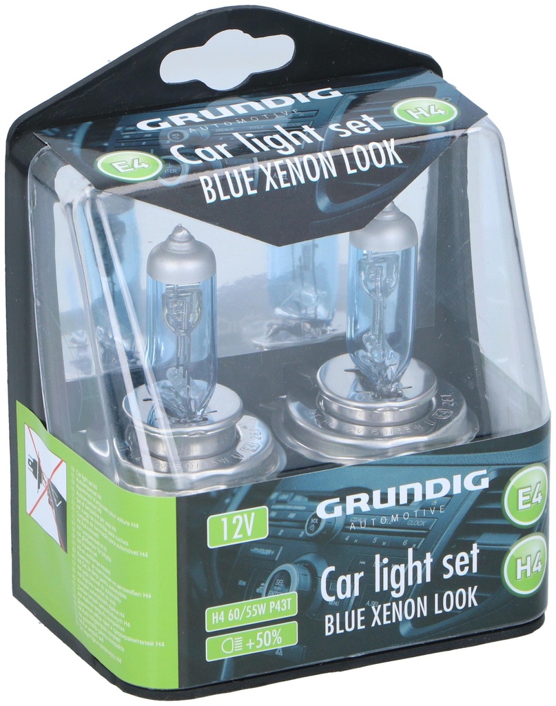 GRUNDIG AUTOMOTIVE Car Light Kit H4 12V Xenon Blue