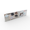 ALPINA Shoe Rack 2 Levels 74x26x29.5cm