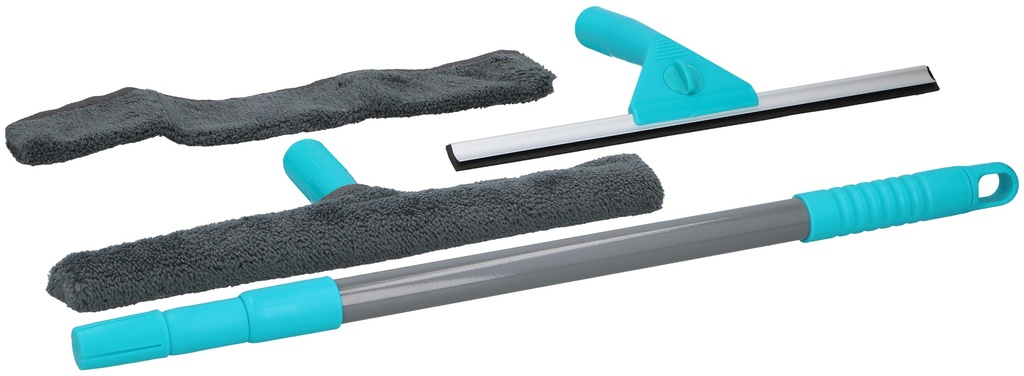 ALPINA Window Cleaner with Squeegee and Sponge