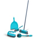 ALPINA Cleaning Kit with Dustpan, Broom and Brushes