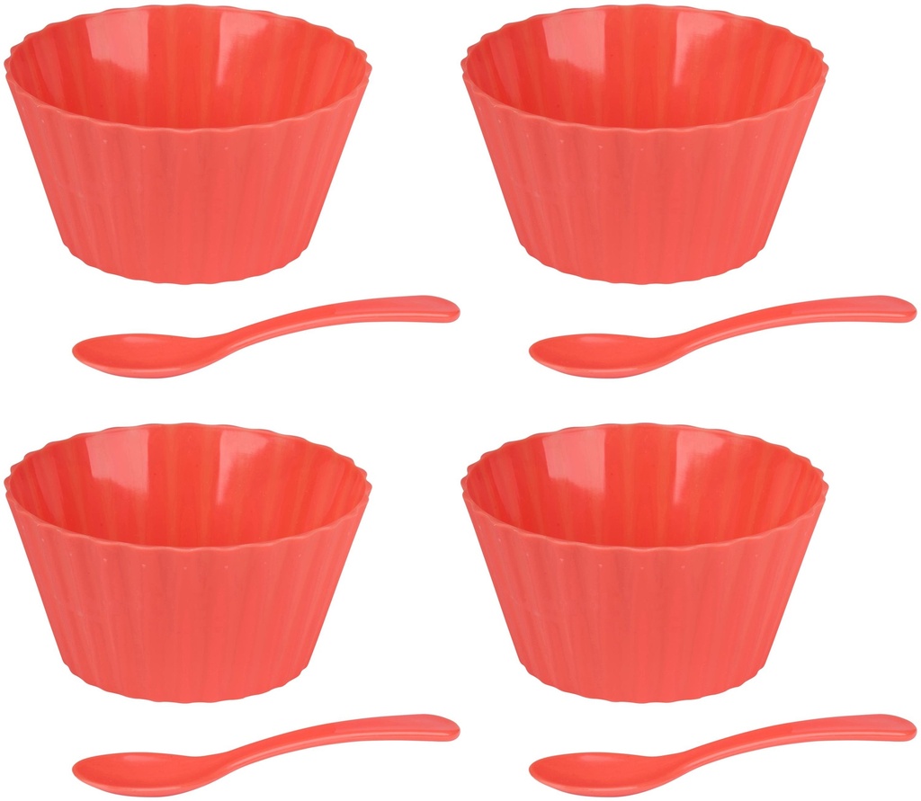 ALPINA Ice Cream Bowl 10.5x5.5cm Mixed Colours