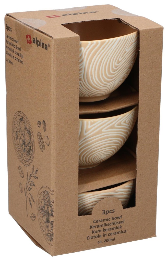 ALPINA Bowl 10.5x10.5x19.5cm