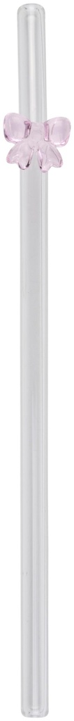 ALPINA Reusable Drinking Straws With Bow 20cm