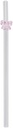 ALPINA Reusable Drinking Straws With Bow 20cm