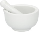 ALPINA Mortar with Spout and Pestle 8x8x4.7cm