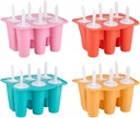 ALPINA Ice Lolly Maker 6 Molds 15.5x15x8.9cm