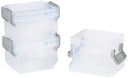 ALPINA Storage Box 7.5x6.5x5cm 145ml Transparent