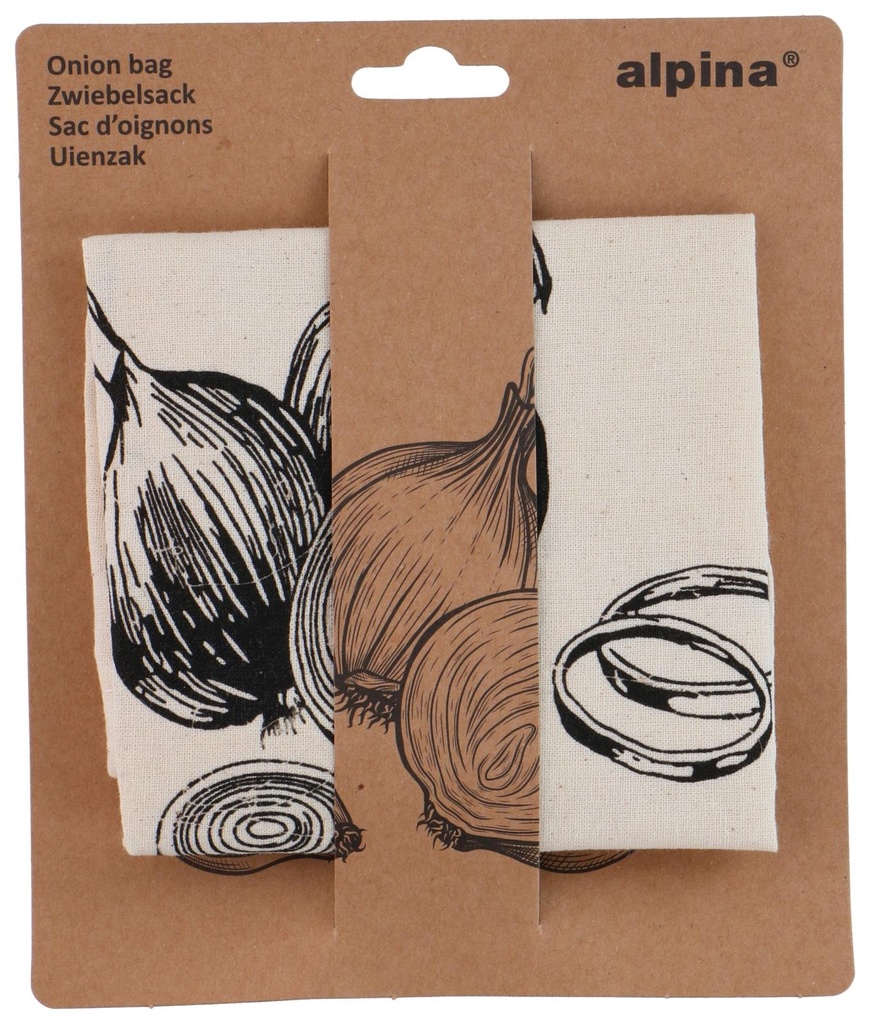 [871125256958] ALPINA Onion Storage Bag 29.5x28cm