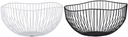 ALPINA Fruit Basket Ø26cm Black/White