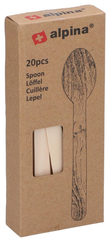 [871125257498] ALPINA Disposable Spoon 16cm