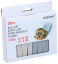 ALPINA Bag Clips 20 PCS 12CM & 8CM