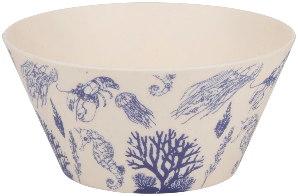 ALPINA Mixing Bowl 14.5x14.5x7cm Sea Life Decor