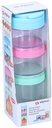 ALPINA Snack Tower with 3 Compartments