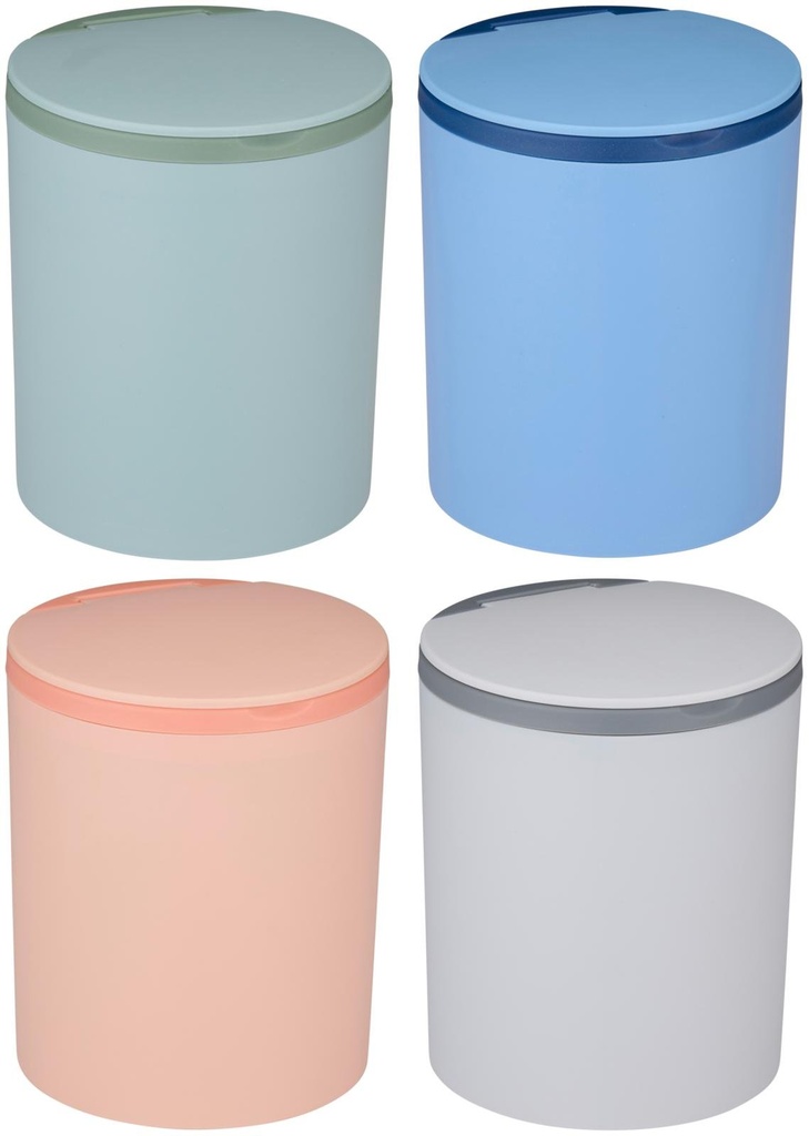 ALPINA Desktop Trash Bin 13x13x16cm