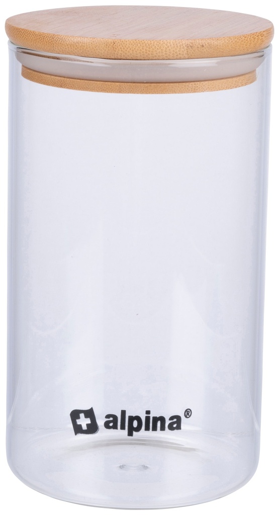 ALPINA Storage Jar 900ml Ø10x17cm