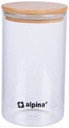 ALPINA Storage Jar 900ml Ø10x17cm