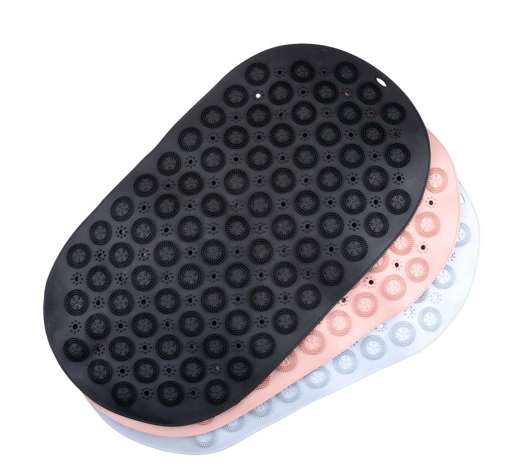 ALPINA Massage Bath Mat 69x37cm Anti-Slip